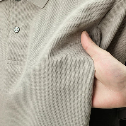 100% pure cotton new high-end brand men's short-sleeved polo shirt summer fashion hot selling pony embroidery golf top T-shirt