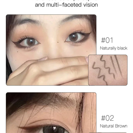Matte Brighten Lying silkworm Eyeliner Gel Pen Waterproof Quick Drying Pink Brown Ultra fine Eye Shadow Pen Not-Smudge Makeup