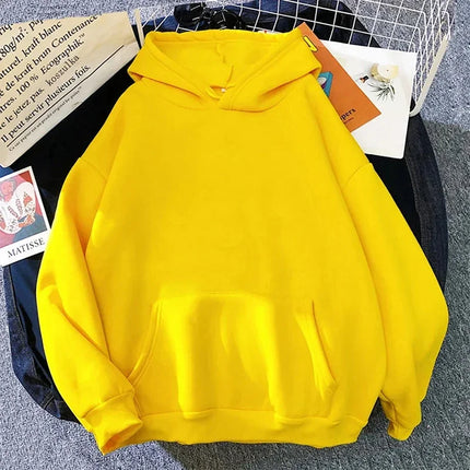 Simplified Korean Hoodies Hot Sales Casual Womens Sweatshirts Daily Versatile Pullover Tops Quality Autumn Winter Woman Clothing