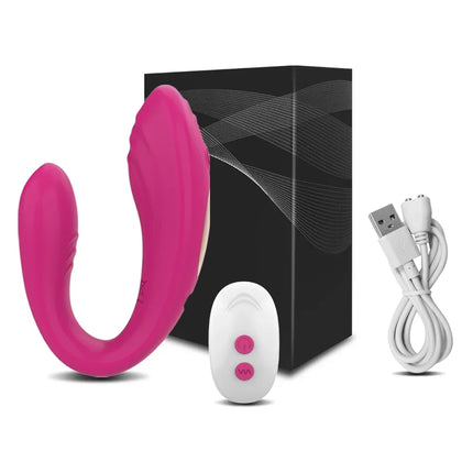 Powerful Remote Control Vibrator G Spot Sexy Toys Female Clitoris Vagina Stimulator Dildo for Couples Women Adult Panties 18