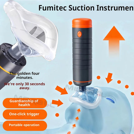 Anti Choking Automatic Device Saving Suction Emergency Choking Rescue Anti Asphyxia Mask First Aid Kit Adults Children Heimlich