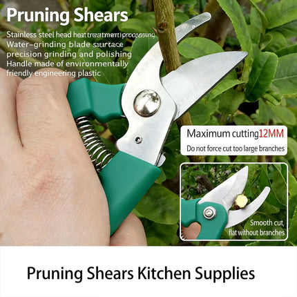 12pcs Gardening Tool Set Garden Tools Included Shovels, Rakes, Hoes, Pruners, Watering Can Gardening Tools For Home Gardening