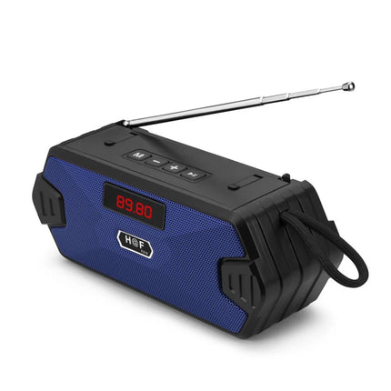 Portable Wireless Speaker Bluetooth-compatible Outdoor USB Speakers With FM Radio Receiver AUX TF MP3 Loudspeaker For Phone PC