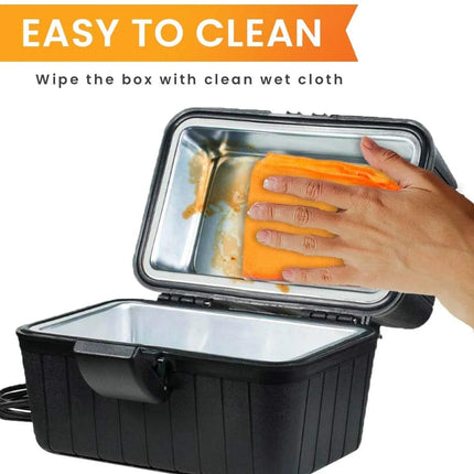 Electrical Heating Lunch Box 12v Travel Oven Portable Camping Car Stove