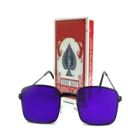 Reader Sunglasses Special Mark + Deck Marked Cards Red Bycicle Cards Magic Props Magician Decks Prediction Perspective Prophecy