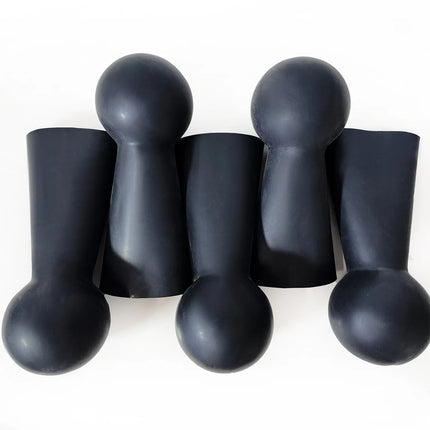 Sexy 0.7MM Thicker Fetish Module Latex Glove Ball Cover Boxing Mitts Lingerie