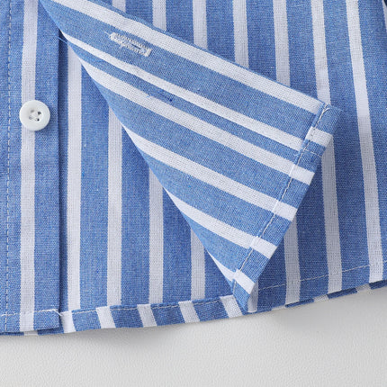 Spring Autumn Kids Baby Boys Clothes T-Shirt Toddler Striped Clothing Children Wears Infant Casual Blouse Clothes For 1-3Y