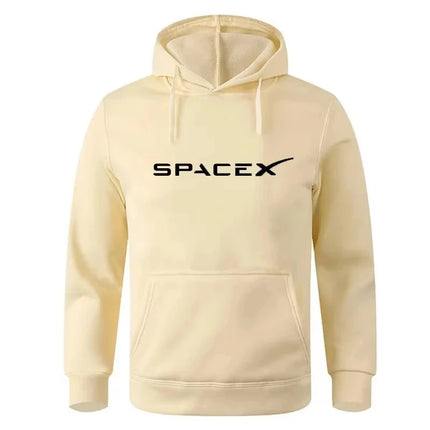 SpaceX Space Travel Men's and Women's Printed Hoodies Loose Hoodies Hip Hop Style Fashion 2025 Spring and Autumn Collection