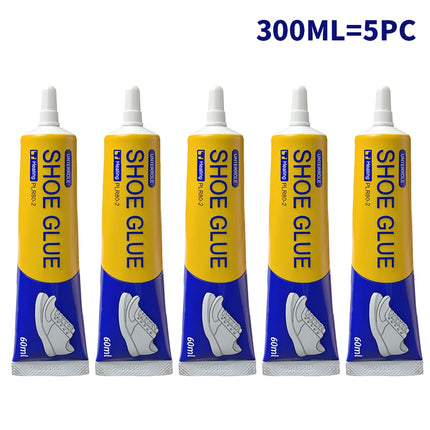 60ml Super Glue for Very Strong Shoes 1/2/3/5PCS for Sneakers Boot Leather Fast Repair Diy Transparent Liquid Glue Universal