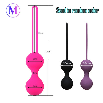 Colorful Silicone Smart Ben Wa Eggs Vagina Tighten Exercise Machine Kegel Geisha Ball Adult Sex Toy for Women