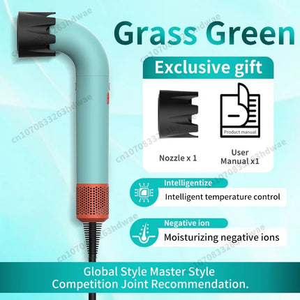 200 Million Anion Blow Dryer Professinal Leafless Hair Dryer Negative Lon Hair Care Quick Home Powerful Hairdryer Constant HD18