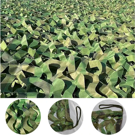 Premium Camouflage Netting for Camping Shade and Concealment Woodland Camouflage Party Decoration Halloween
