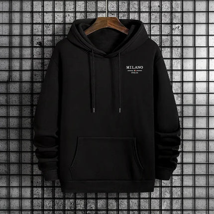 Comfort Quality Simplicity 2026 Men's Hooded Sweatshirt Spring Casual Daily Sports Style Men Clothing Fashion Sweatshirts Hooded