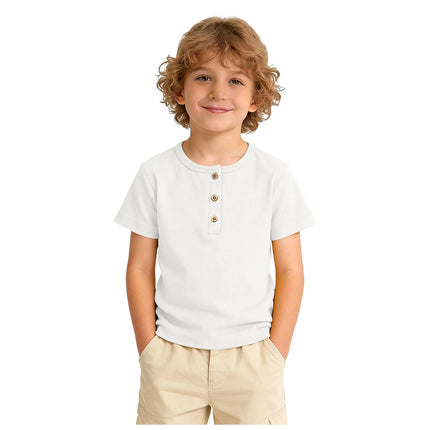Large N Boys Comfortable And Breathable Short Sleeved T Shirt Casual And Versatile Top children's clothes girl