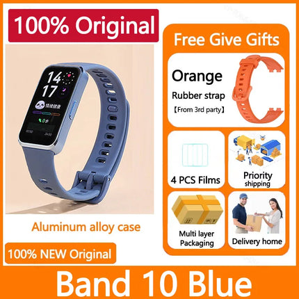 2025 New Original Huawei Band 10 Smartwatch,Compatible with IOS & Android,Sleep Tracking,Health monitor,14 days battery life,