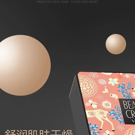 Waterproof BB Cream Mushroom Head Air Cushion CC Cream Moisturizing Matte Full Coverage Acne Scars Brighten Skin Tone Cosmetics