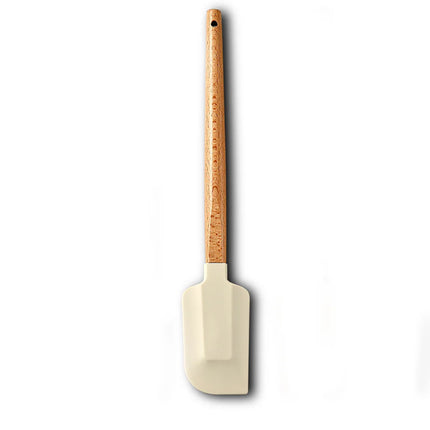 Silicone Scraper Scraper, Home Baking Wooden Handle Scraper, Cake Scraper, Cream Small Spatula Set