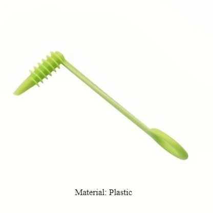 Manual Vegetable Spiral Cutter - Stainless Steel Handheld Slicer with Curved Design, Suitable for Even Cutting of Potatoes