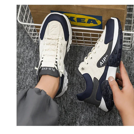 2026 Men's Casual Shoes Fashion Breathable Walking Shoes Men's Lightweight Comfortable Male Sneakers