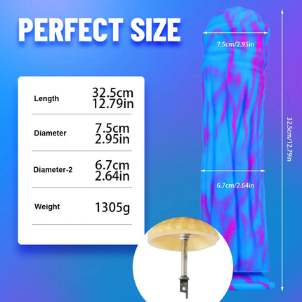 Sex Machine Sav Elastic Contraction Adapter for V-U-LOCK Attachments Dildo Saber Jigsaw Reciprocating Saw A Large Animal Dildo