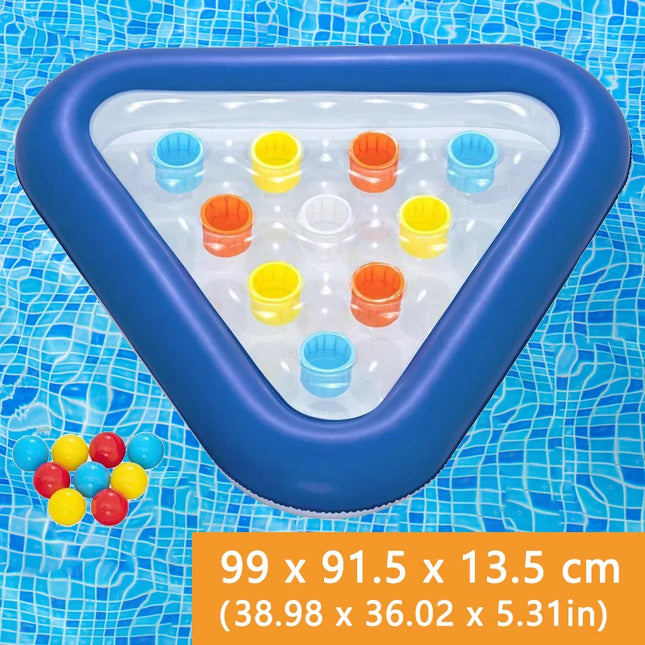 Summer Swimming Pools Inflatable Toys Water Play Float Volleyball Football Ring Toss Pools Accessories Beach Party Sport Games