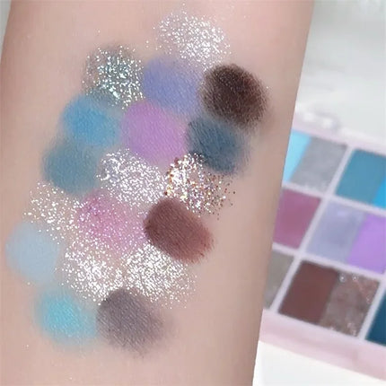18Color Eyeshadow Palette Gliter for Eyes Shadow Palette Long Lasting Korean Eye MakeUp Eyeshadow Palette Cosmetics Eye Shadow