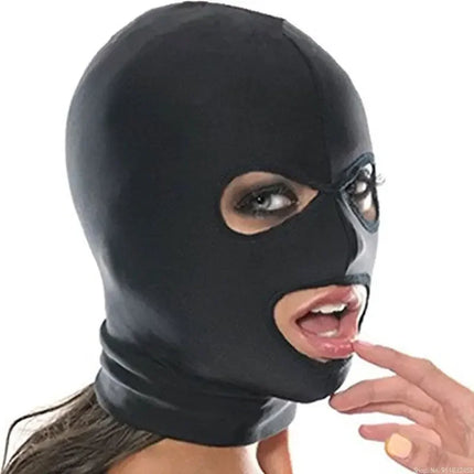 Women Mens Face Mask Adults Masks Cosplay Props for Nightclub Slave Punish Headgear Adult Game Bondage Set