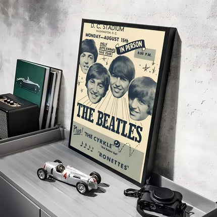 Band The B-Beatles Poster Stickers HD Waterproof Painting Wall Art for Bedroom Living Room Home Decor Decoration Gift