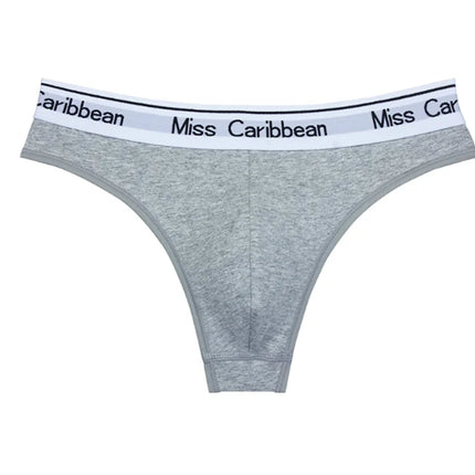 Lingerie sexy Men Underwear U Convex Sports Fitness Letter tanga hombre Cotton Low Waist strings Seamless Briefs Thong T Pants