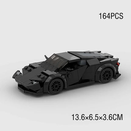 MOC Speed Sports Super Race Car Model Building Blocks DIY Bricks City Technical Rally Great Racing Vehicle Christmas Gift Toy