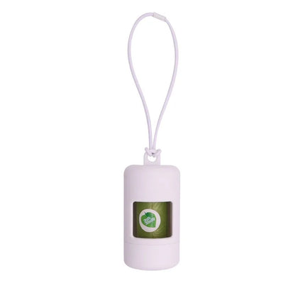 Pet Garbage Bag Dispenser Solid Color Dog Poop Bags Carrier for Dog Walking