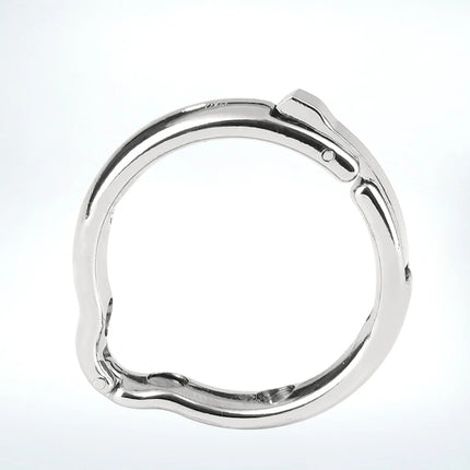 1Pcs, Adjustable metal penile ring, penile exercise correction, glans restraint, male sex toys