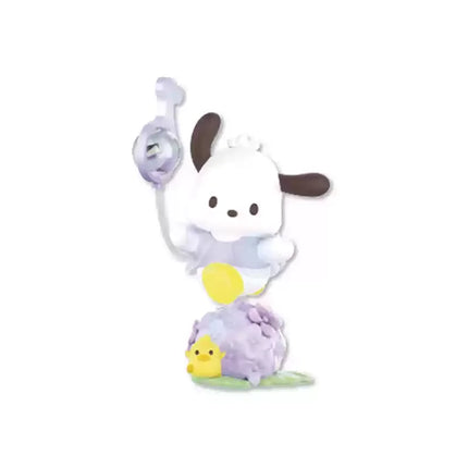 High-Quality Version Sanrio Cartoon Pochacco Flower And Teenager Series Trendy Toy Blind Box Cute Girl Gift Car Ornament Toys