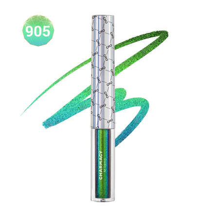 CHARMACY New 8 Color Duochrome Eyeliner Set High Pigment Glitter Eyeliner Set Waterproof Liquid Eye Liner For Women Cosmetics