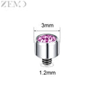 Style 19-1PC / Retainers & Hide-it Jewelry / 3mm-diameter