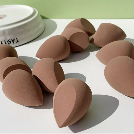 1/5/13Pcs Brown Makeup Sponges - Ultra-Soft Beige-Toned Blenders for Blush/Powder/Liquid Foundation | All Skin Types