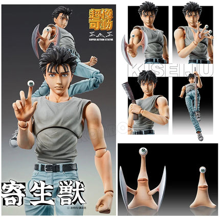 15cm Kiseijuu Izumi Shinichi Anime Figure Parasyte Shinichi Izumi/Migi Action Figure Super Action Statue Model Doll Toys Gifts