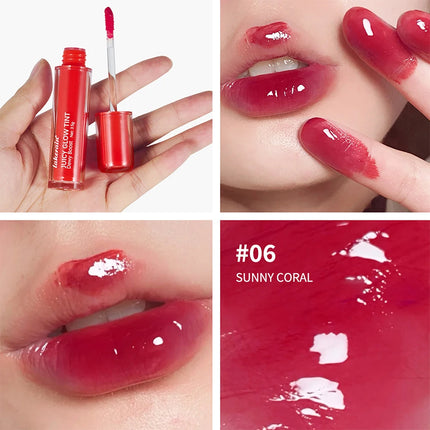 Lakerain Juice Mirror Water Light Lip Glaze Sugar Version Moisturizing Mirror Dudu Lip Gloss Hydrating Lip Gloss Female Cosmetic