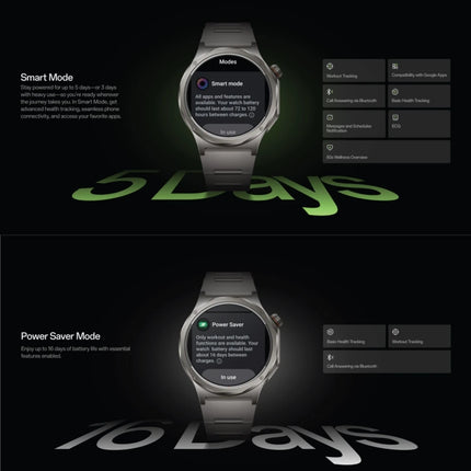 Global Version OPPO Watch X3 Smart Watch Ultra-Light Titanium Alloy Case 1.50" LTPO AMOLED Display 16-day Battery Life NFC IP68