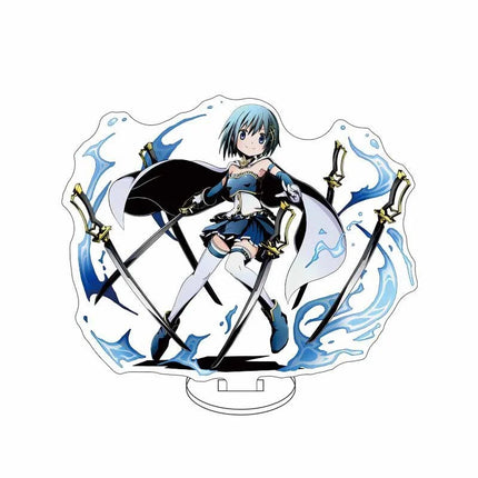 Puella Magi Madoka Magica ANIME 15CM Madoka Kaname Homura Akemi Acrylic Stand figure Stand Cosplay Festivals Gifts keychain