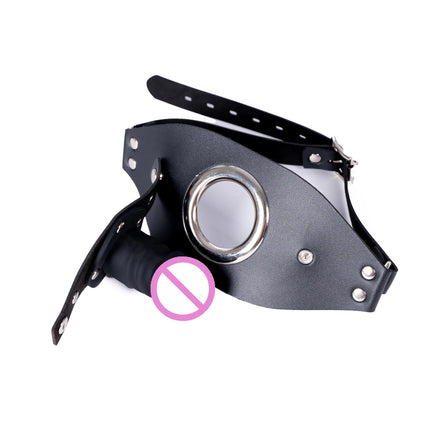 Fetish Cosplay Mask Soft Glossy Leather Full Cover Hood with Zipper Anime Halloween Party Costume Props Stage Performance Mask