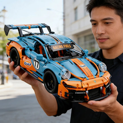 1700pcs Sports Car Building Blocks Set,Racing Vehicle Model Kit,Brick Toys for Teen,Compatible with Major Brands for Adults,Gift