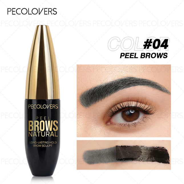 1PC Semi-Permanent Peelable Tear-Off Eyebrow Gel-Waterproof & Long Lasting, Easy to Apply ,Natural Look with Precise Application