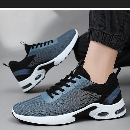 Ultralight Running Shoes for Men Casual Breathable Mesh Sneakers Anti-slip Fashion Solid Colour Men's Shoes Plus Size 47