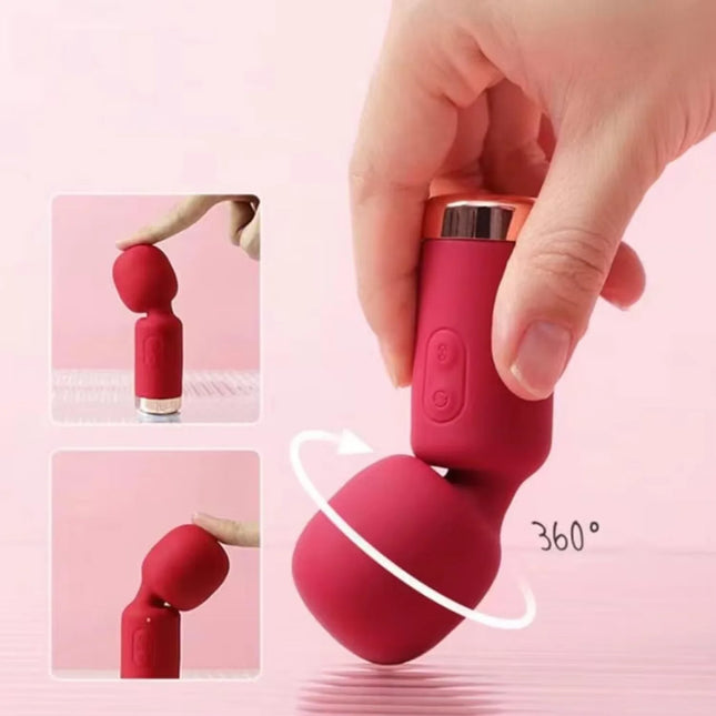 Powerful AV Vibrator for Woman Mini Vagina Anal Clitoris Stimulator Massager G Spot Magic Wand Dildo Masturbation Adult Sex Toys