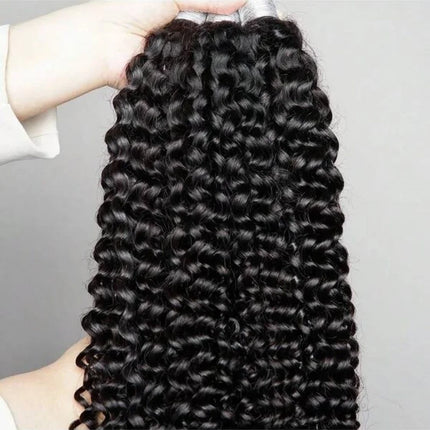 Human Braiding Hair Deep Water Wave Bulk 110g 2 Bundles Human Hair Bulk For Braiding Full And Thick No Weft Human Hair Extension