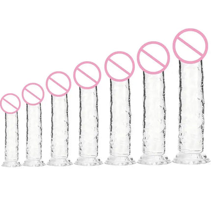 【AD】7 Sizes Dildo With Suction Cup Huge Jelly Dildos Sex Toys For Woman Men Fake Dick Big Penis Anal Butt Plug Sex Shop 18+