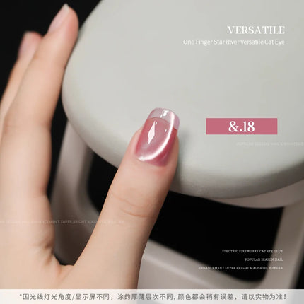 36-color/set Star River Cat Eye Gel Nail Polish 15ml Magnetic Gel Glass Beads Semi Permanent Soak Off UV Nail Gel For Nail Salon