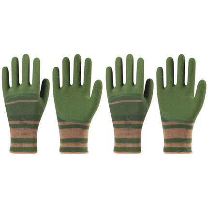 1/2 Pair of Gardening Gloves Stab-proof Wear-resistant Unisex Garden Gloves Cactus Rose and Blackberry Safe Planting Tool