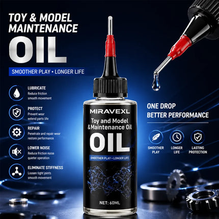 MIRAVEXL Action Figure & Model Lubricating Oil Toy Joint Maintenance Care Lubricant Rust Prevention Hobby Gear